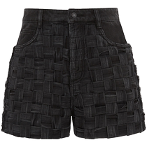 (Limited time offer) DAZZLE Jeans Spring and Autumn New Womens Distressed Style Braided Shorts