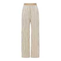 (Limited time special offer) DAZZLE pants 2024 summer new womens vertical striped wide-leg trousers
