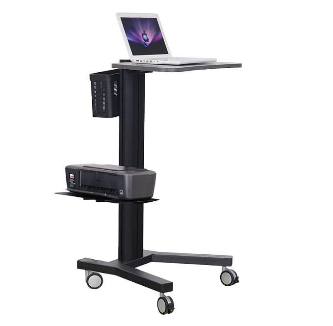 Mobile Computer Cart Laptop Stand Office Computer Desk Laptop Mobile Computer Desk