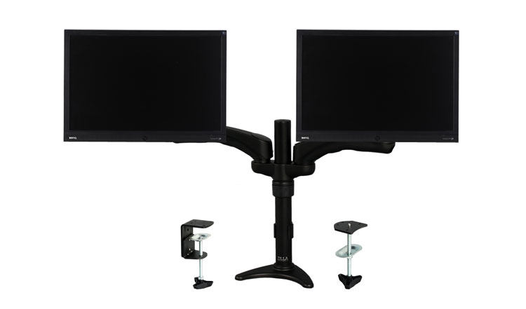 LCD monitor stand multi-screen universal rotation up and down dual-screen computer rack 17-32 inch computer rack