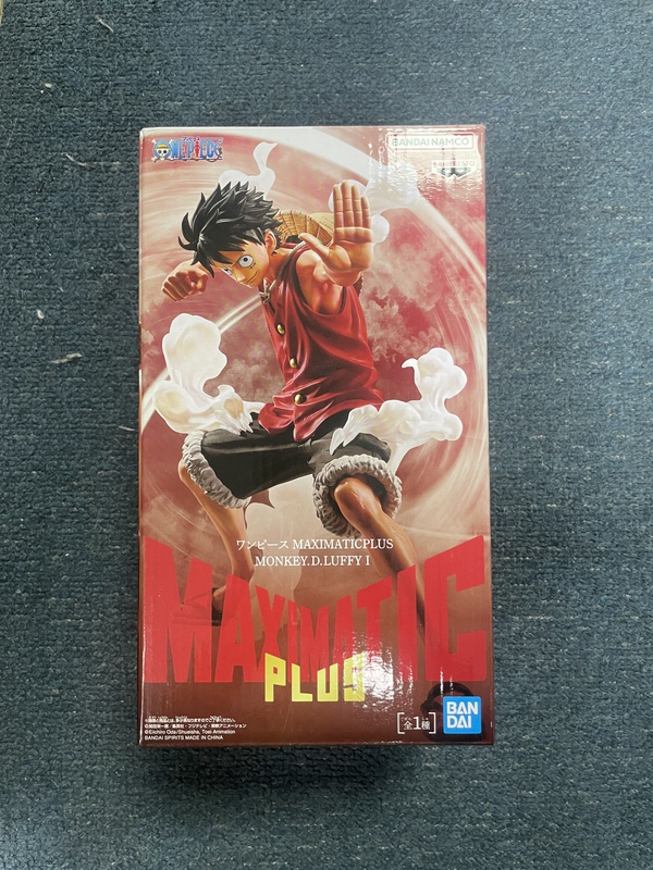 In-Stock Japanese Version Genuine Banpresto One Piece Maximaticplus Monkey D. Luffy Second Gear Figure