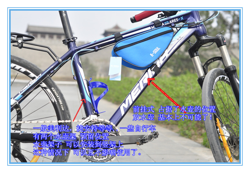 Sacoche pour vélo mixte HANHO - Ref 2216730 Image 40