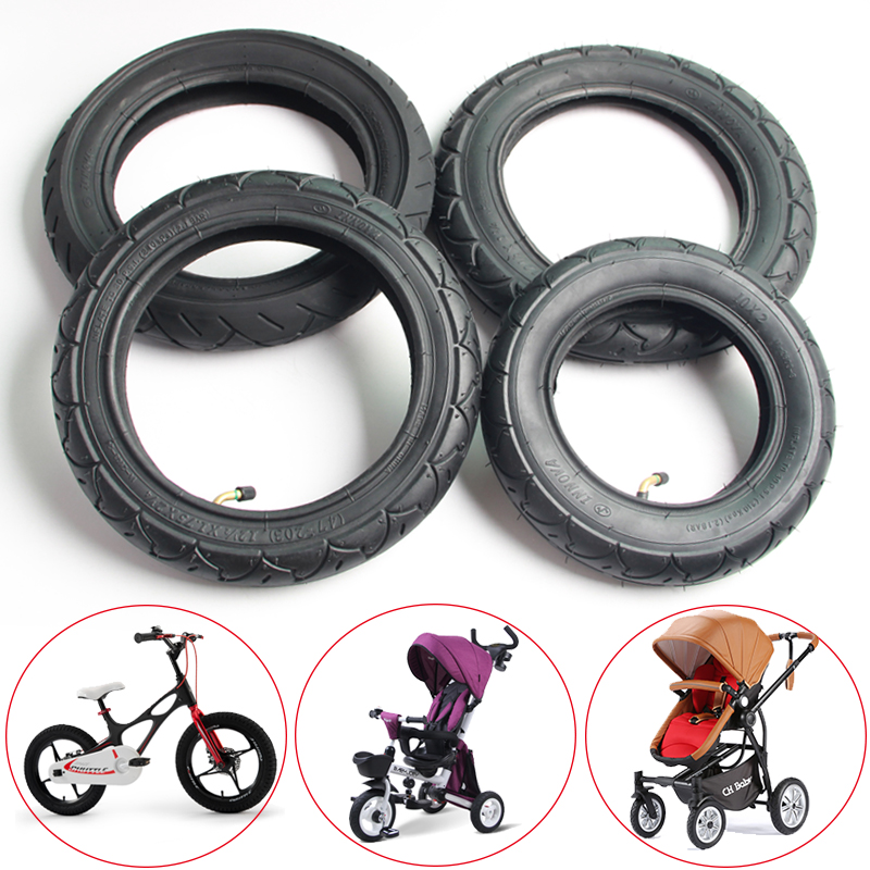 10 12 14 inch baby stroller tire inner tube inflatable bb bicycle balance car children's trolley wheel accessories
