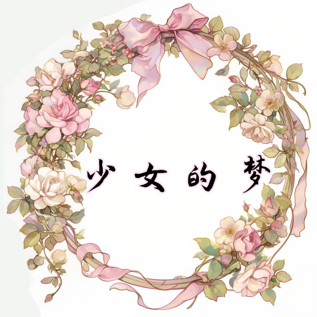 少女的梦 原创设计