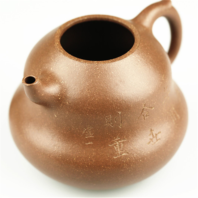 Yixing Dingshan Gu Jingzhou Zisha nồi handmade chính hãng dân gian nổi tiếng nghệ sĩ tất cả làm bằng tay Ma Ronghui bầu bộ ấm trà bằng đất	