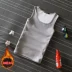 13 chàng trai ấm áp 14 cộng với nhung dày 15 thanh niên cotton nam đồ lót vest 16 tuổi học sinh trung học cơ sở áo ba lỗ nữ khoét nách sâu Áo vest