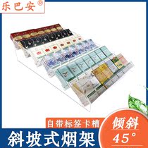 Smoke counter Smokebox convenience store Cigarette Shop Smoke Shelf Desktop Swing Desktop Smoke Grass Bureau the same show Show