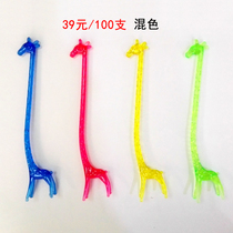 Disposable coffee stick beverage mixing rod milk tea stick juice stick plastic juice stick milk tea coffee bar wine stick
