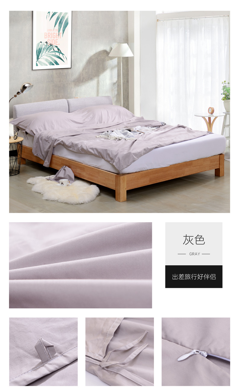 Fu Anna khách sạn bẩn túi ngủ cotton dành cho người lớn đôi di động chống bẩn khách sạn du lịch mùa hè túi ngủ mỏng