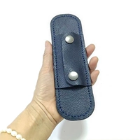 Синие кожаные наплечники, 3.5mm