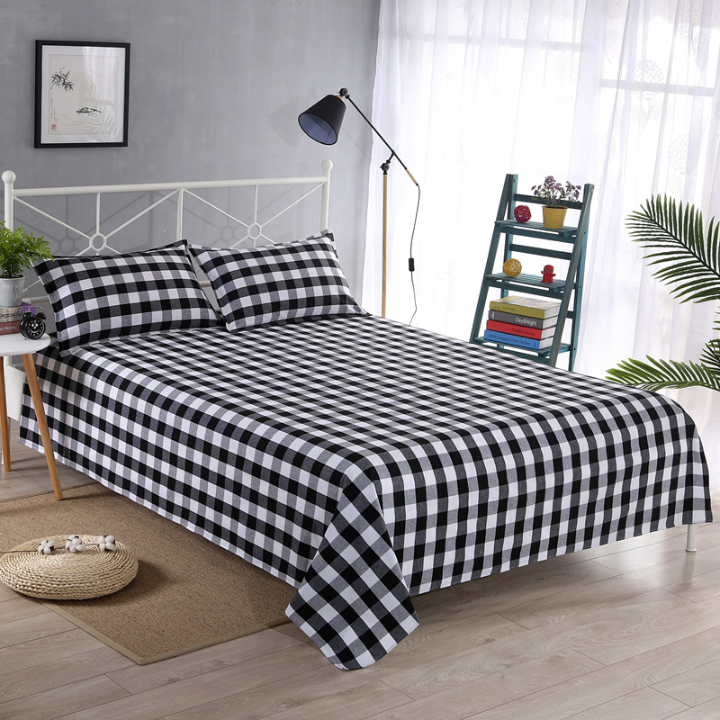 Khăn trải bàn cũ dày đơn mảnh đôi ký túc xá chăn ba mảnh chăn 1,2m1,5m1,8m giường ga trải nệm