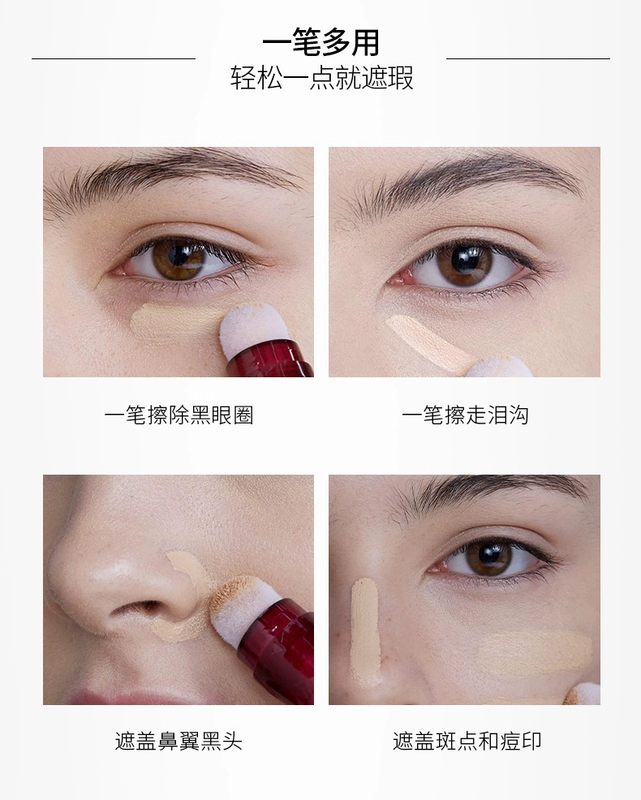 Kem che khuyết điểm Maybelline Eraser Pen Freckle Face Cover Spốm Acne Print Kem dưỡng ẩm che khuyết điểm chính thức