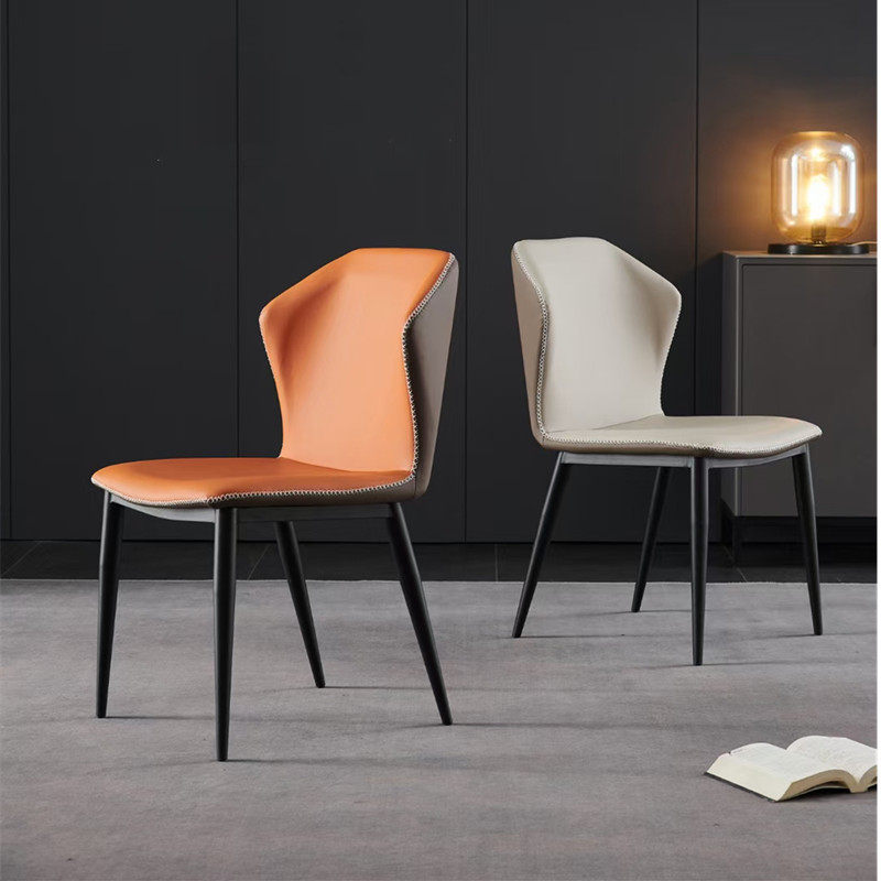 Internet celebrity dining chair home modern minimalist dining table chair back stool light luxury leisure live broadcast chair dining chair butterfly chair armrest