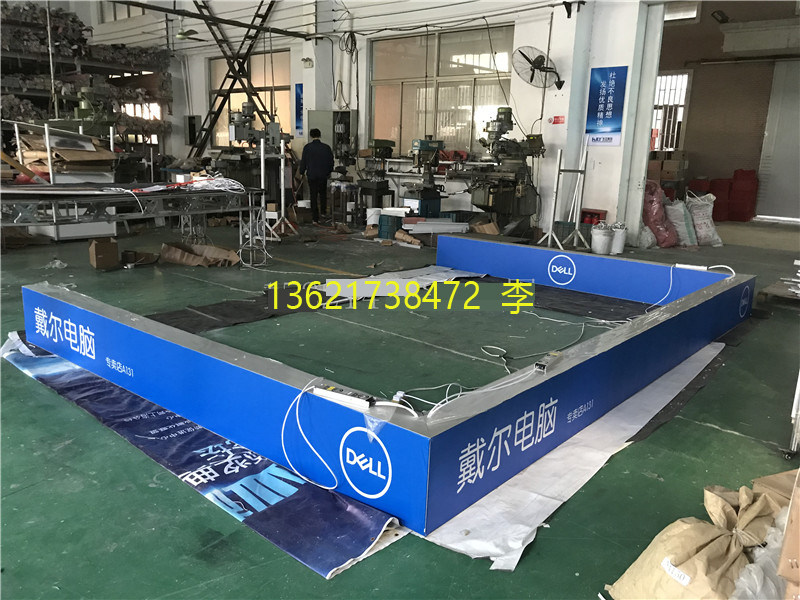 Mobile phone store light box special screen 3p cloth advertising light box production ceiling light box