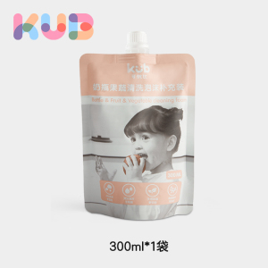 可优比果蔬洗奶瓶清洗剂袋装300ml*2袋