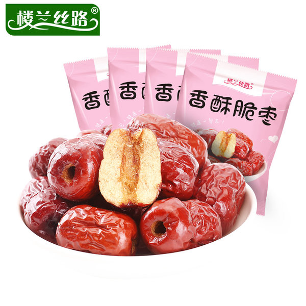 楼兰丝路 香酥脆枣 20g*20袋 天猫优惠券折后￥14.99包邮（￥19.99-5）