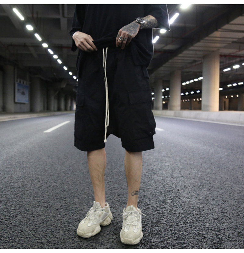 Loose Fit Pocket Cargo Shorts 5