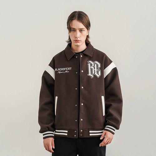 BLACK OF EXIT Пластырь, бейсбольная форма, мужская куртка для влюбленных