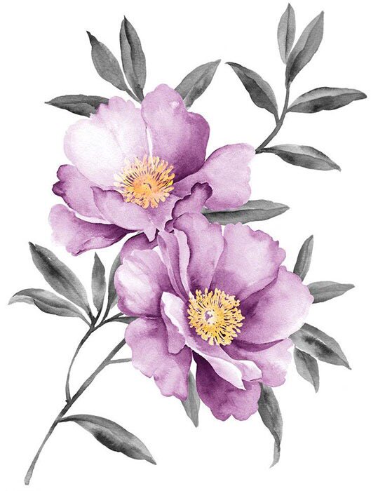 ] Su embroidery embroidery DIY kit beginology 0 base small flower picture handmade embroidery