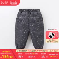 David Bella childrens clothing girls down pants winter clothes new childrens pants baby padded cotton pants