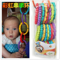 Recommended Gameplay multicolored Circle Circle Connection hanging ring Baby pendant gripping theorizer