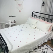 ins gió thêu giường bông bìa ba mảnh giường rửa bông bedspread là linh hoạt và mát vào mùa hè đơn - Trải giường