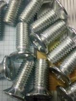 GB819 Flat machine screw Flat head screw Cross countersunk head screw machine screw 5*10 5*12 5*20