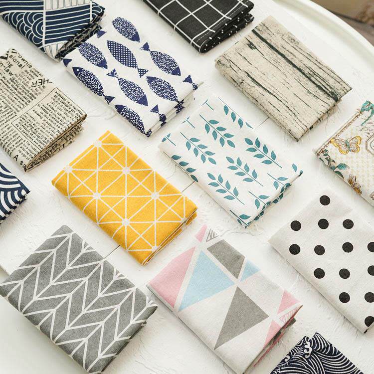  Japan-style Home Cotton Hemp Cloth Art Napkin buffet Buffalo Western Dining Mat Cotton Dining Mat Gourmet Photo Background Cloth