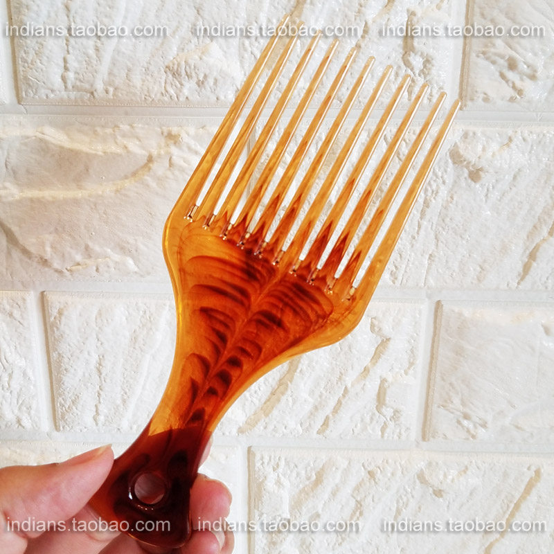 Comb high artificial artificial hair hair comb hair comb hair comb head comb head of the aircraft Liu Hai amber