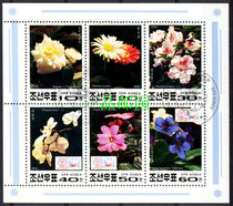 (One Pokyard) K40 North Korean stamps 1991 Flower Plants Small All Zhang Gai Pin 1 Whole Flower Topic