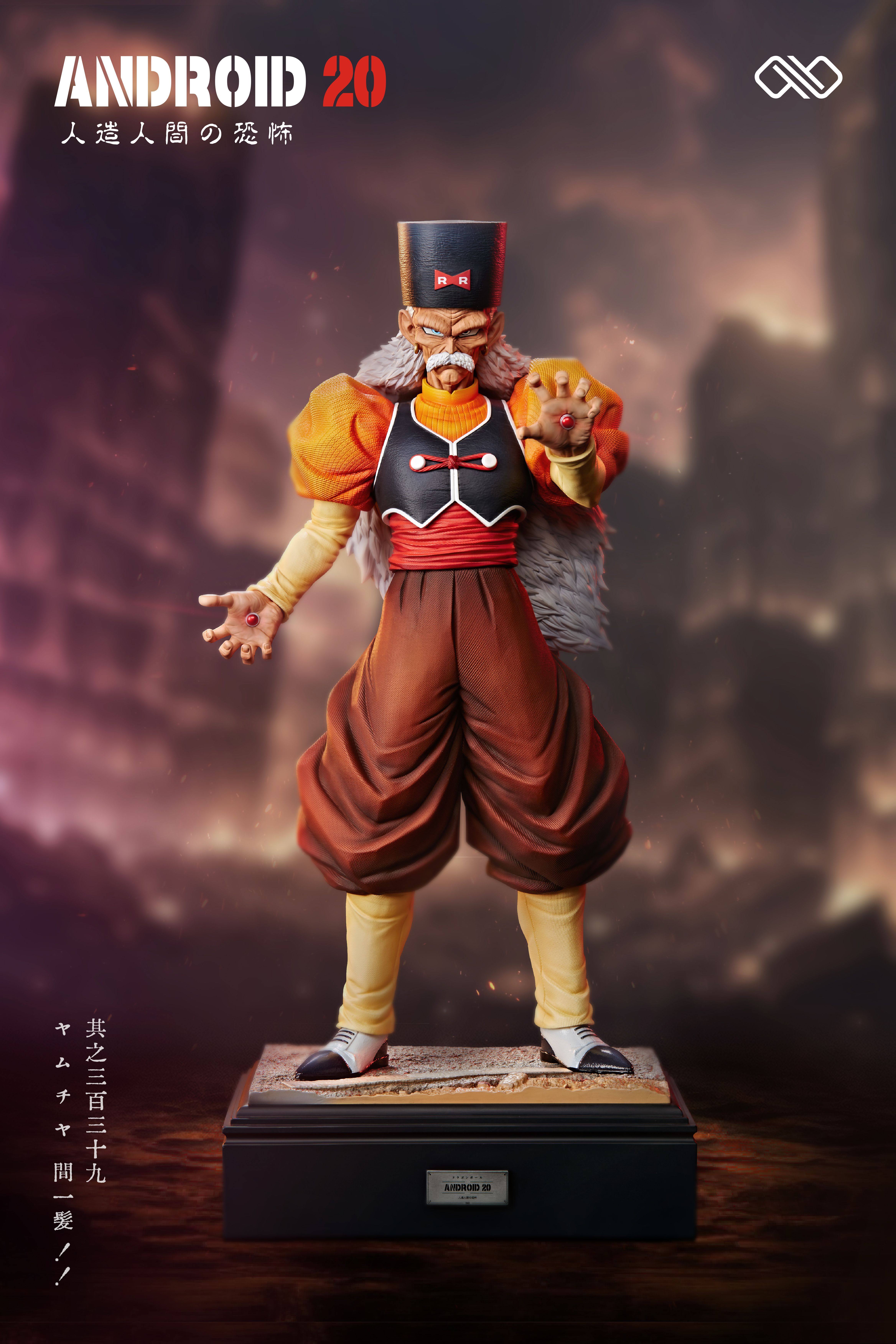 Herenui☆　acid android グッズセット Unlimited Studio Dragon Ball 1/6 Scale Dr.Gero Model Pu H33cm