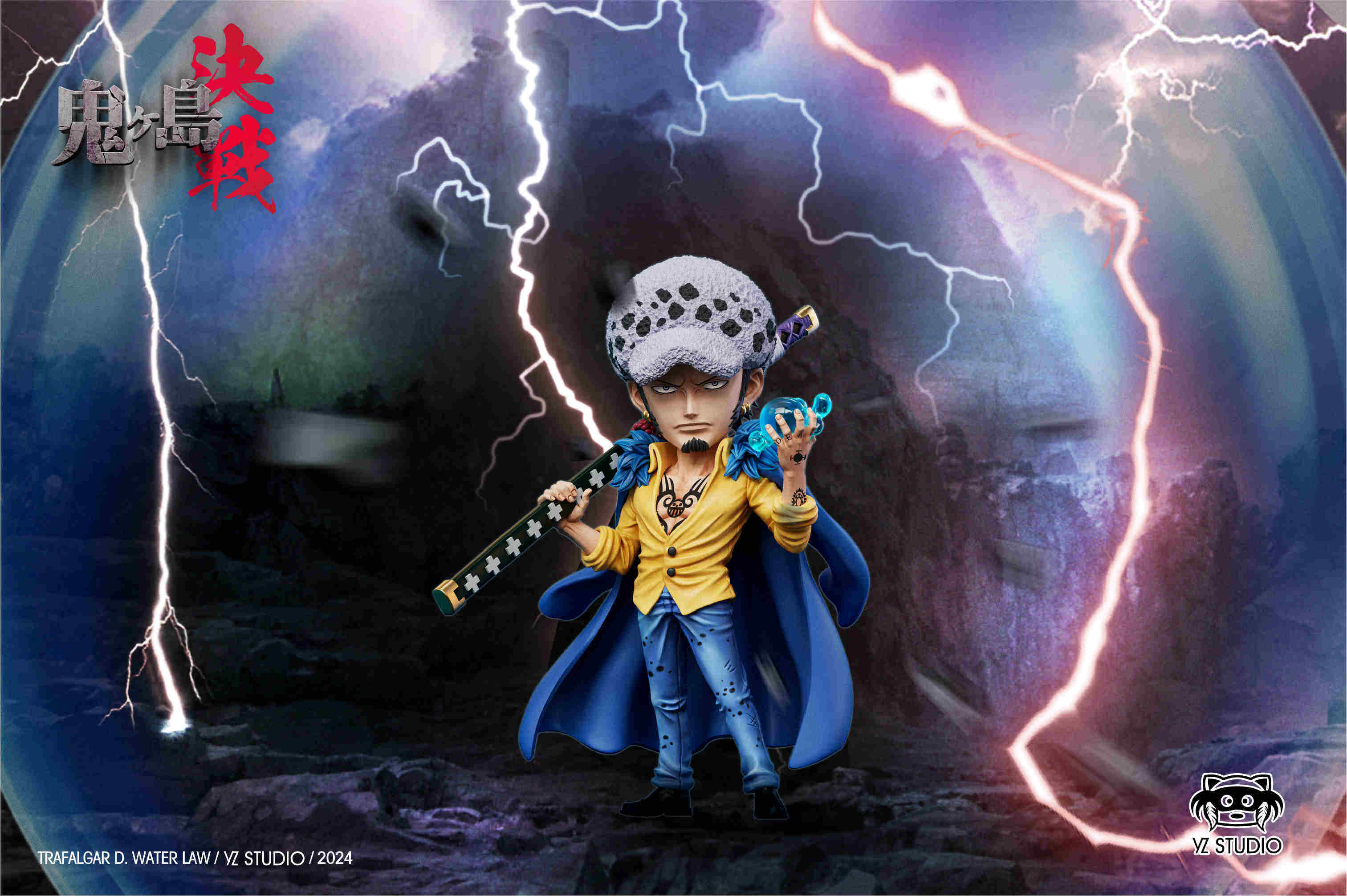 YZ Studio One Piece Trafalgar D. Water Law Resin Statue Pre-order