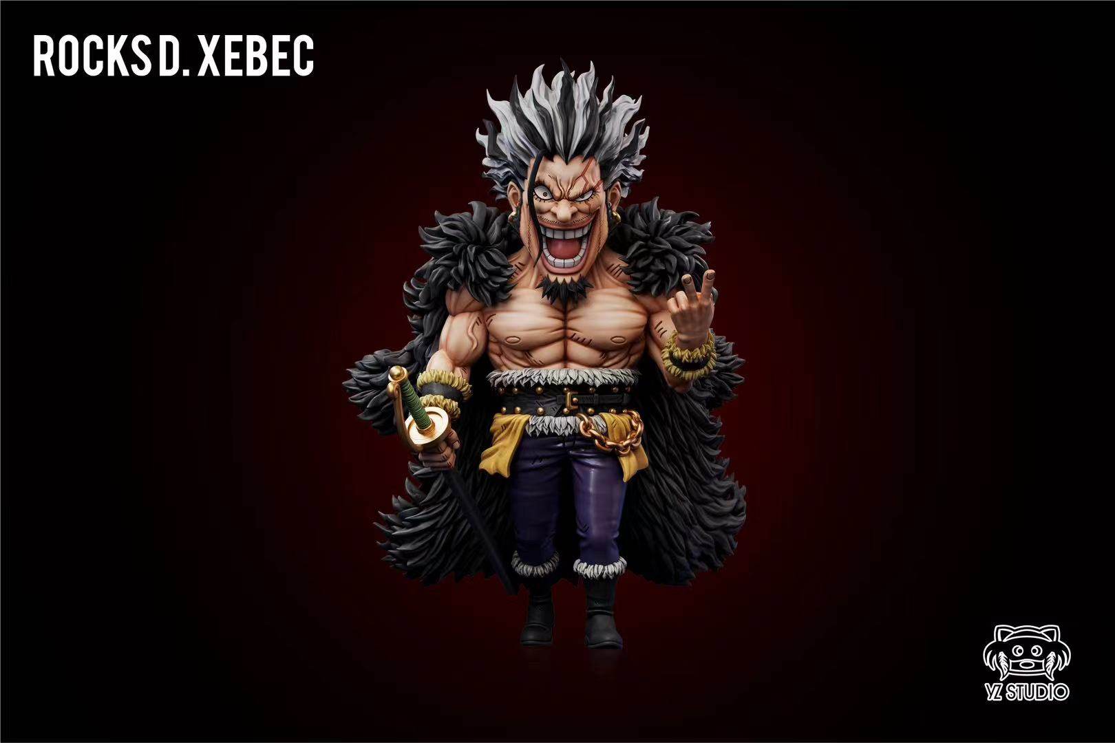 Rocks D. Xebec Model Resin YZ Studio Pre-order One Piece Painted