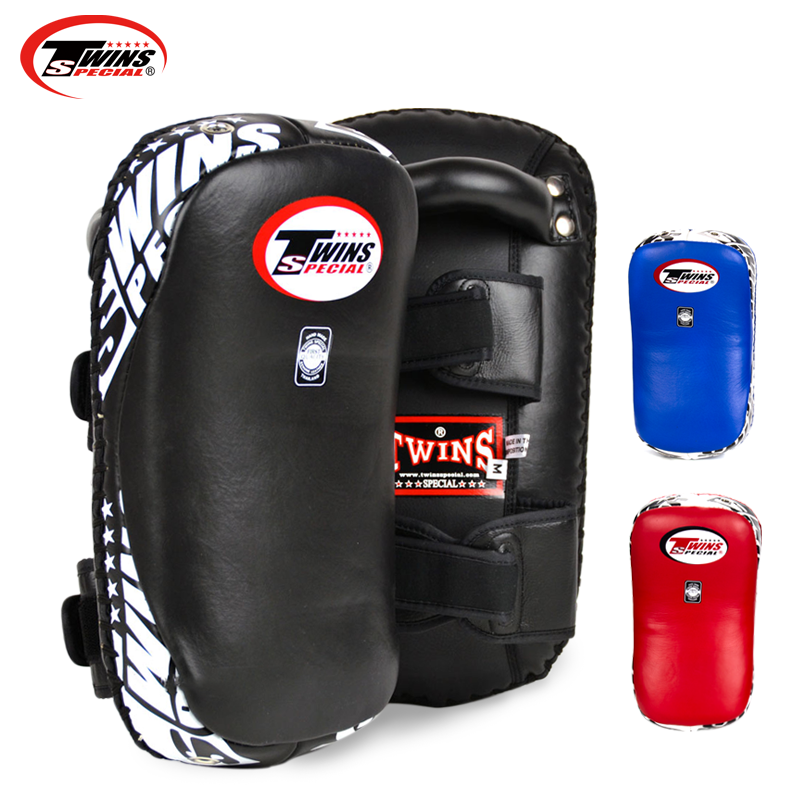 Twins Thailand imported arc-shaped target radian Muay Thai smashing Sanda fighting foot target leg target pair of training equipment