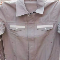 Осеннее и зимнее обновление] Рабочие сварки из хлопкового серого морского масла серого