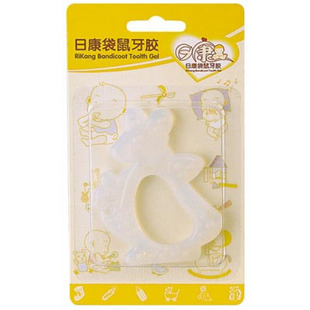 Rikang kangaroo gel răng RK-3338 teether rắn cắn nhai răng hàm thực phẩm cấp silicone teether không độc hại - Gutta-percha / Toothbrsuh / Kem đánh răng rơ lươi trẻ sơ sinh