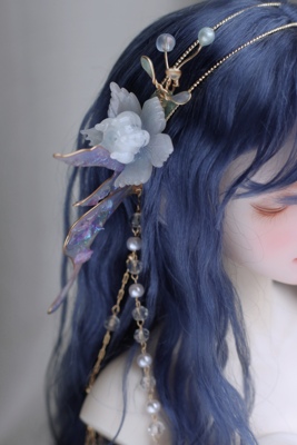 taobao agent [7.8 Chengdu Milk Division Exhibition after Exhibition] BJD baby with headdress fairy accessories