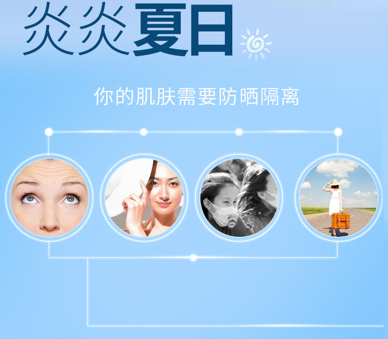 Han Xi Kem Chống Nắng Kem Chống Nắng Facial Isolation Dưỡng Ẩm Hydrating Phun Sinh Viên Full Body Ngoài Trời Nữ Nam SPF30 kem chống nắng cho da mụn