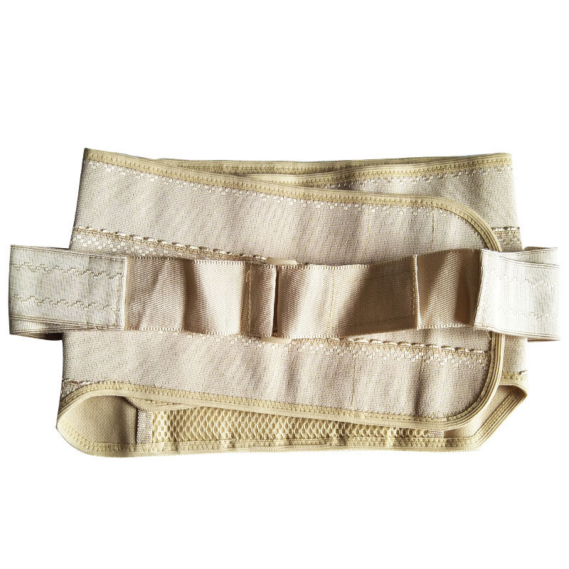 Summer breathable waist belt for men and women general steel plate cushion health care sports belt pocket