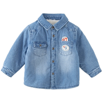 David Bella boys denim shirts boys baby jackets childrens velvet denim jackets boys winter shirts