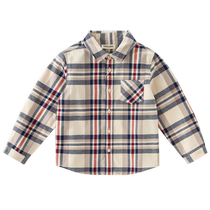 Davibella CUHK Tong shirt Spring fitting jacket slim fit 2024 new boy shirt pure cotton blouse plaid shirt