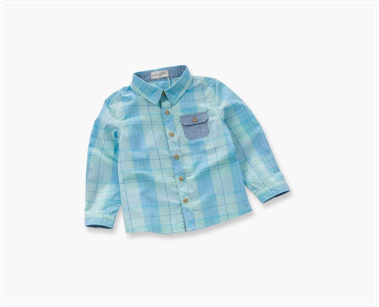 Chemise garcon DAVEBELLA à manche longue - Ref 2082521 Image 12