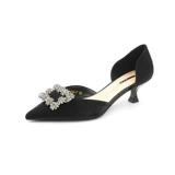 Сексуальная модная обувь на высоком каблуке с заостренным носом, коллекция 2022, яркий броский стиль