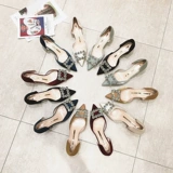 Сексуальная модная обувь на высоком каблуке с заостренным носом, коллекция 2022, яркий броский стиль