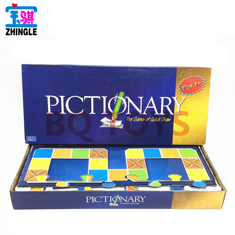 English Board Game for Adults and Children, You Draw and I Guess, Funny Party Game, Deluxe Guess and Draw English Board Game for Adults and Children, You Draw and I Guess, Funny Party Game, Deluxe Guess and Draw