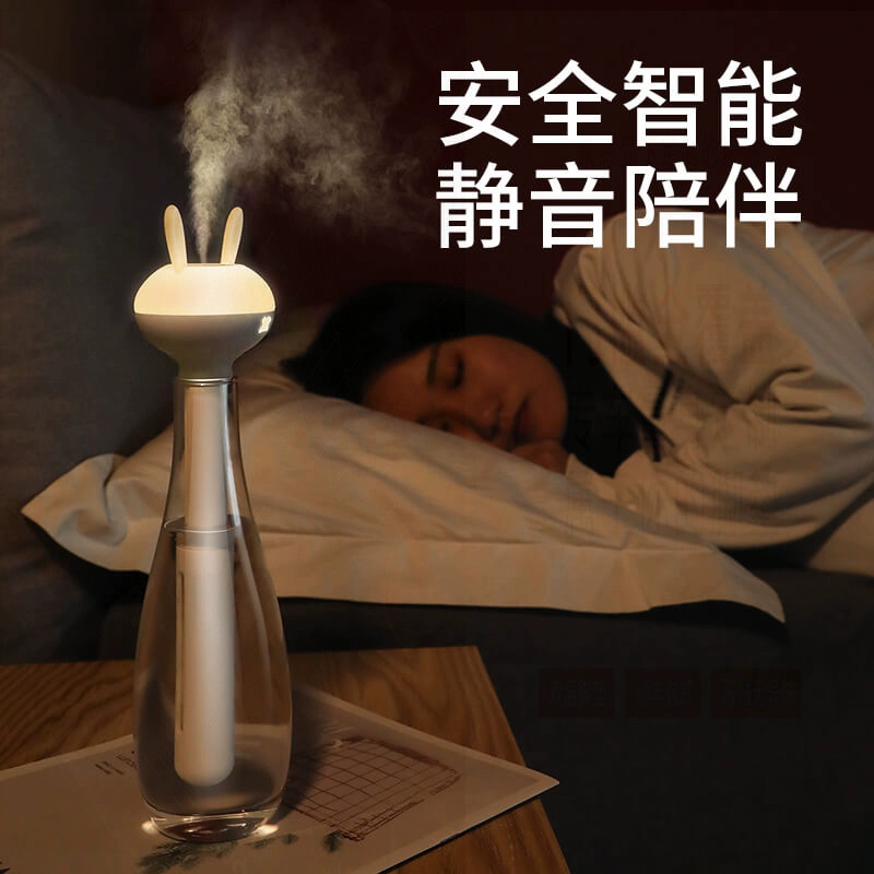 Đẹp máy tạo độ ẩm nhà câm phòng ngủ cô gái dễ thương hương liệu kéo dài sương mù văn phòng nhỏ - Máy giữ ẩm
