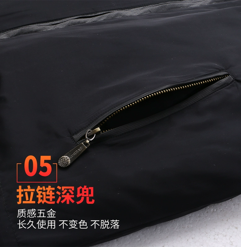 Mùa đông trung niên len vest nam lông một áo ấm cộng với nhung dày cổ áo vest cotton vai bố các kiểu áo ghi lê nam