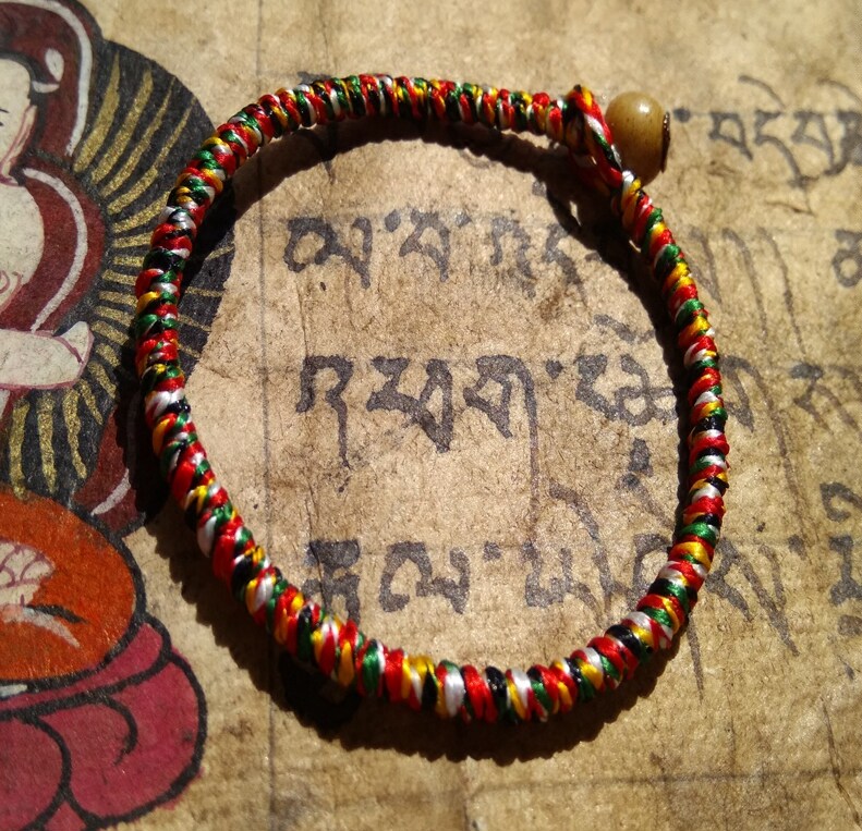 Folk Buddhist ensembles Diamond Knots Lovers Five Colorful Hands of the Year Seven New Year's Eve Gifts Peach Luck National Wind