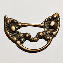 Tibet red copper nine-product copper Miscellaneous Lima copper Tiantian old copper cassocing buckle pendant pendant Tibetan accessories