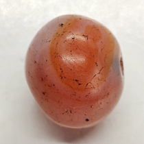 Antique Miscellaneous ancient beads old Buddha beads rosary necklace bracelet accessories Qin cinnabar full weathered old red agate beads